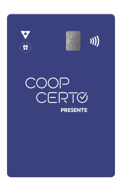 Cartão Coop Certo Presente