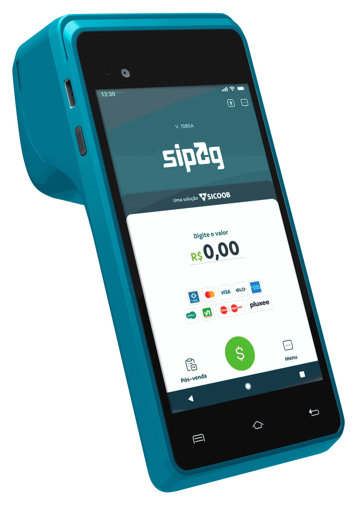 Maquininha SmartPOS Sipag