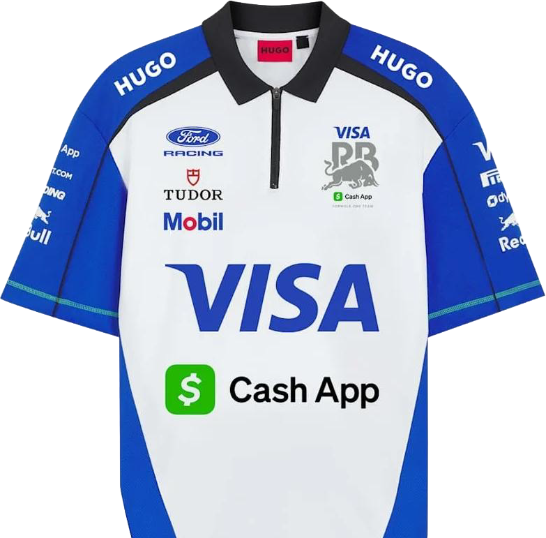 Camiseta oficial Visa Cash App Racing Bulls
