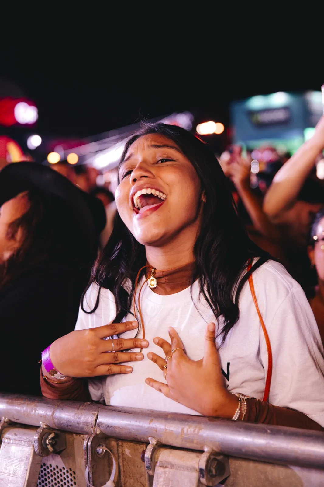 Festival a noite em Caldas Novas