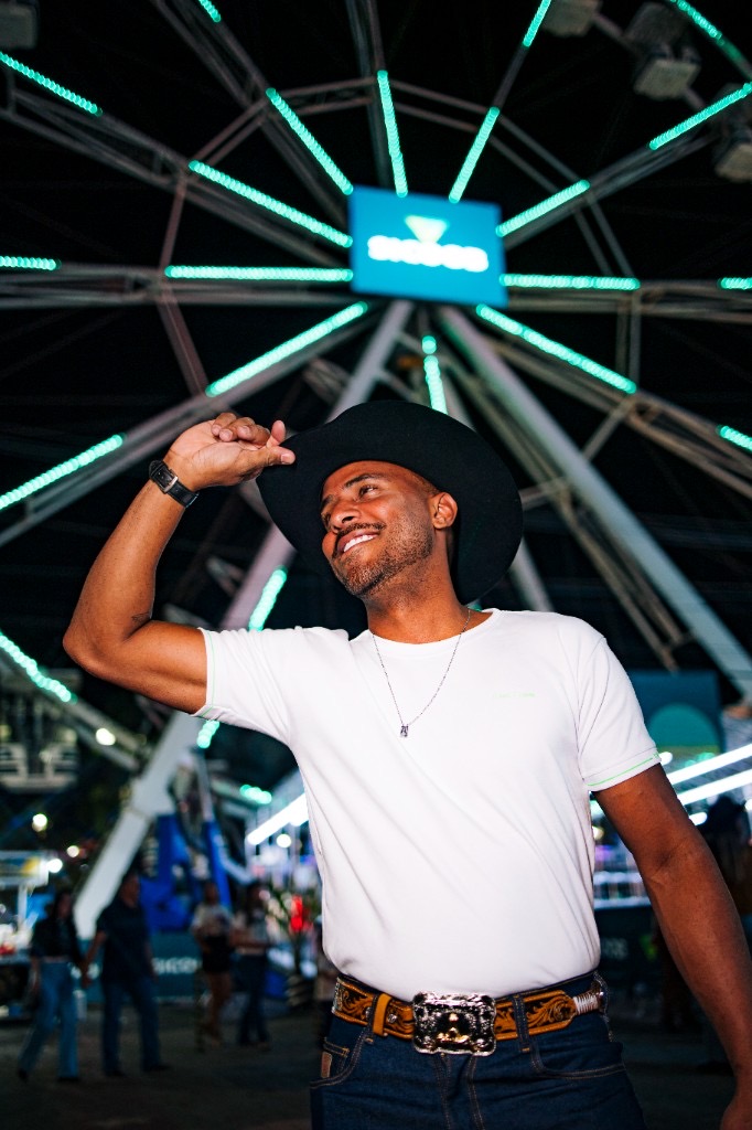 Cowboy curtindo a Festa do Peão