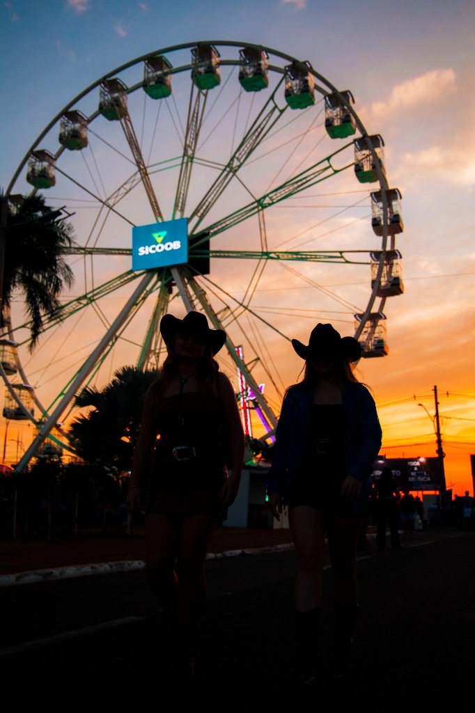 Pôr do sol em Barretos