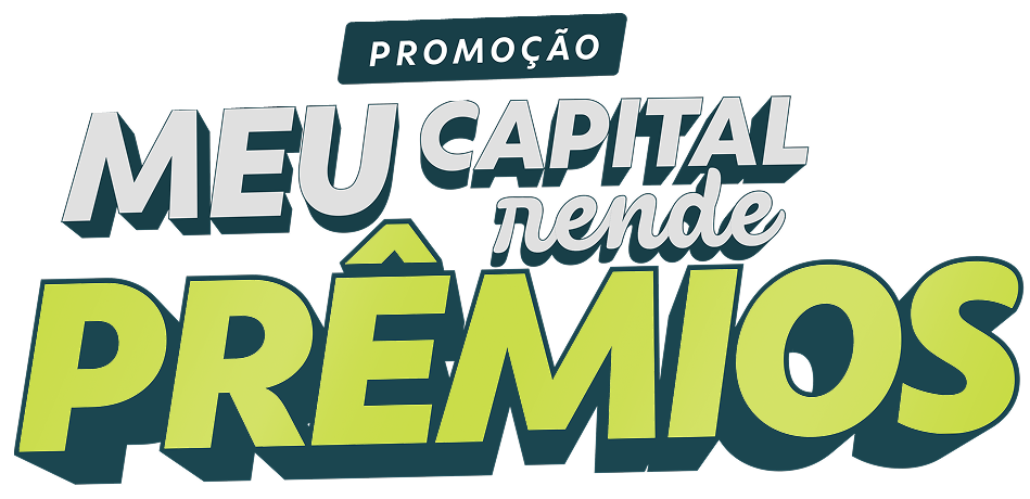 logo da campanha -promoção meu capital rende prêmios