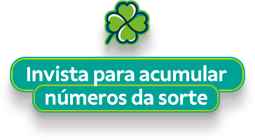 Invista para acumular números da sorte