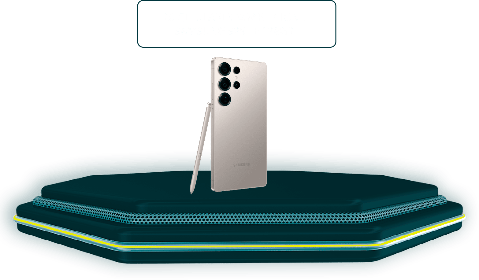 Smartphone Samsung com caneta