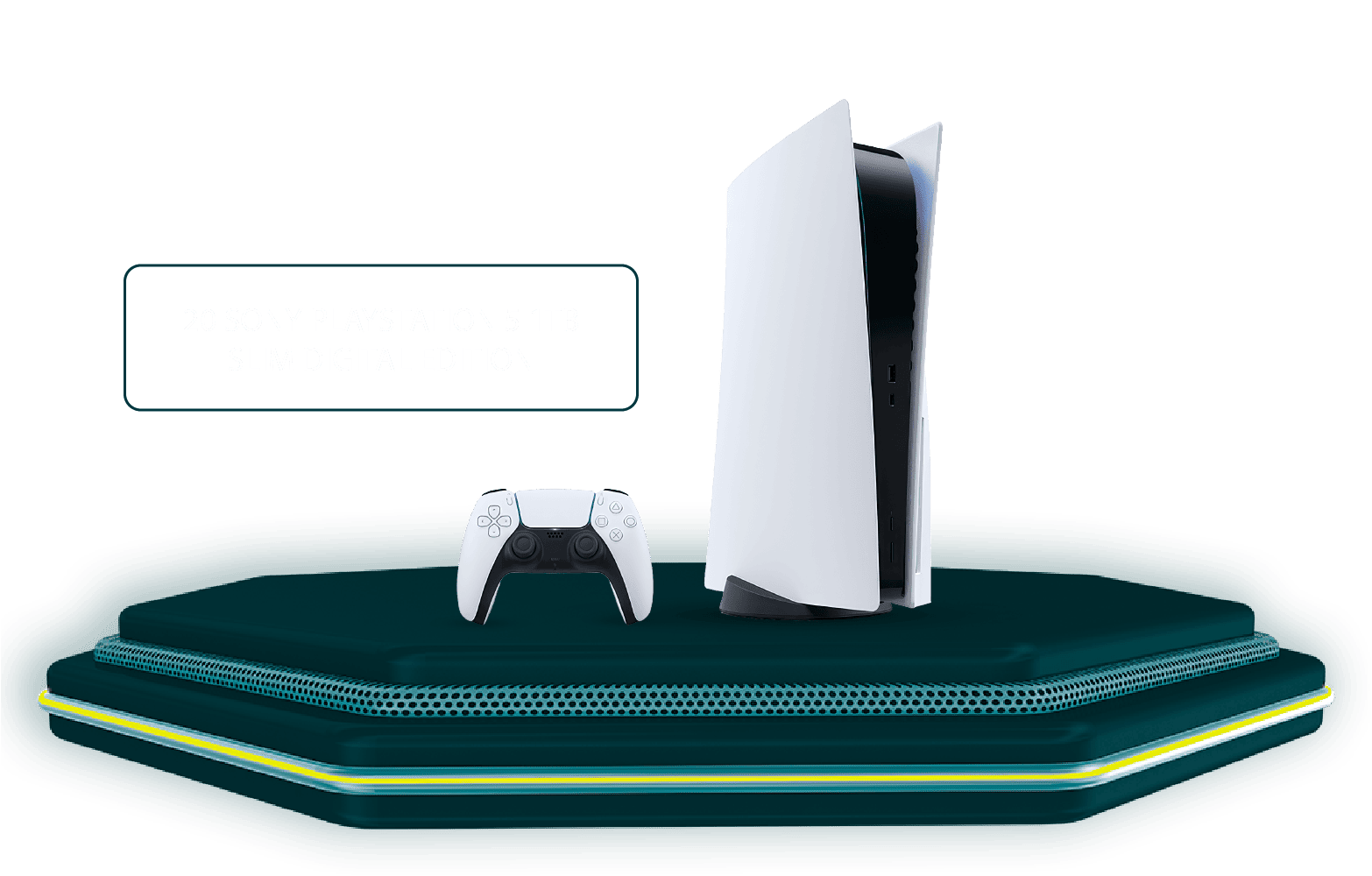 PlayStation 5 com controle