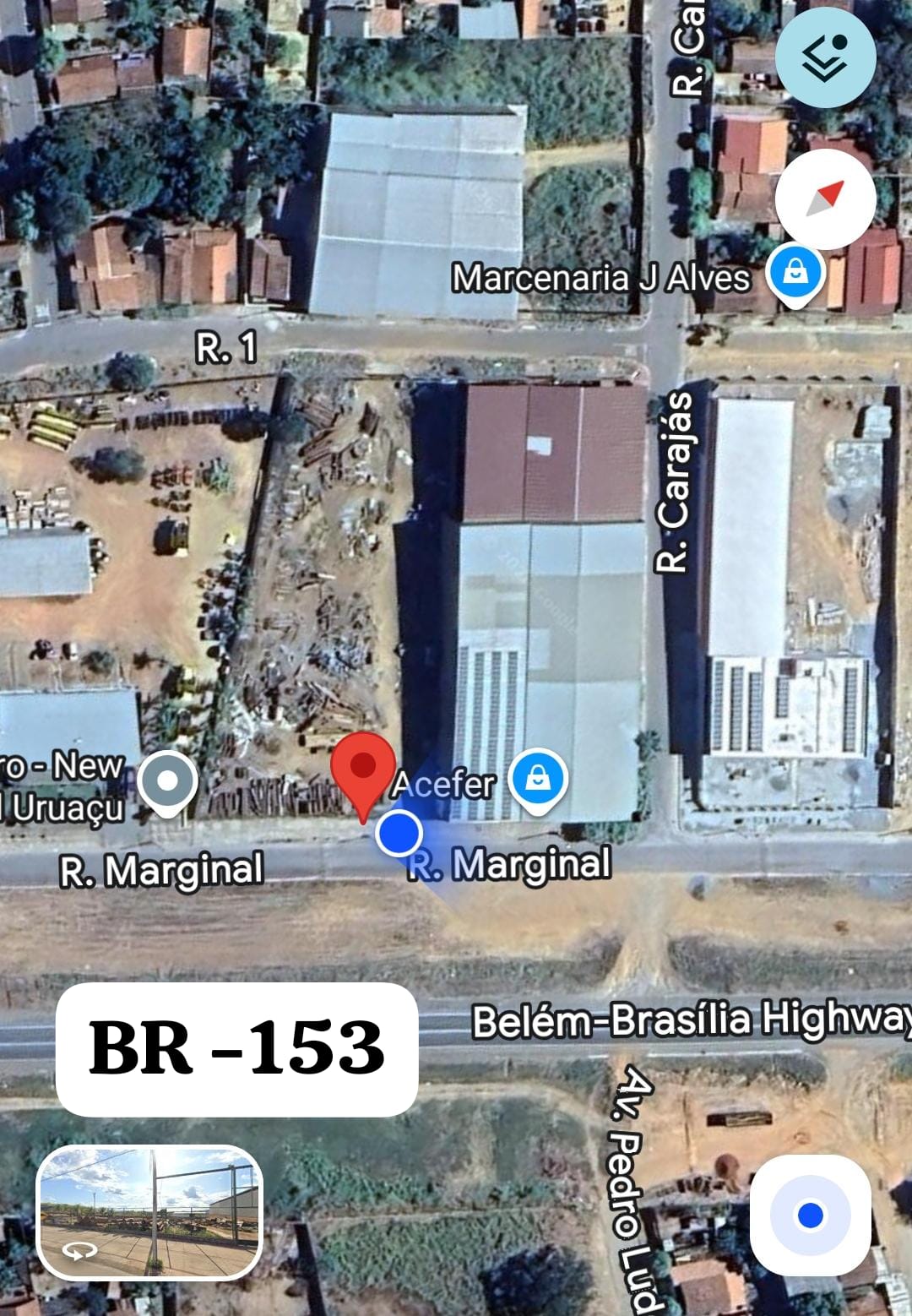 Localização do lote