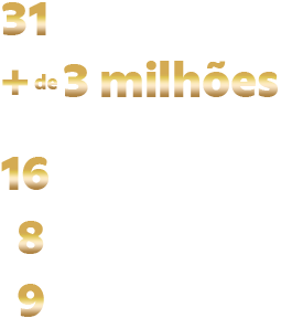 15 alexas, 31 tvs, + 1,5milhao de pontos coopera, 9motos e 9 carros.