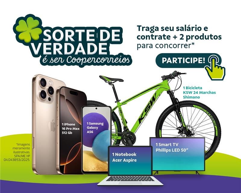 Sorte de Verdade Coopercorreios